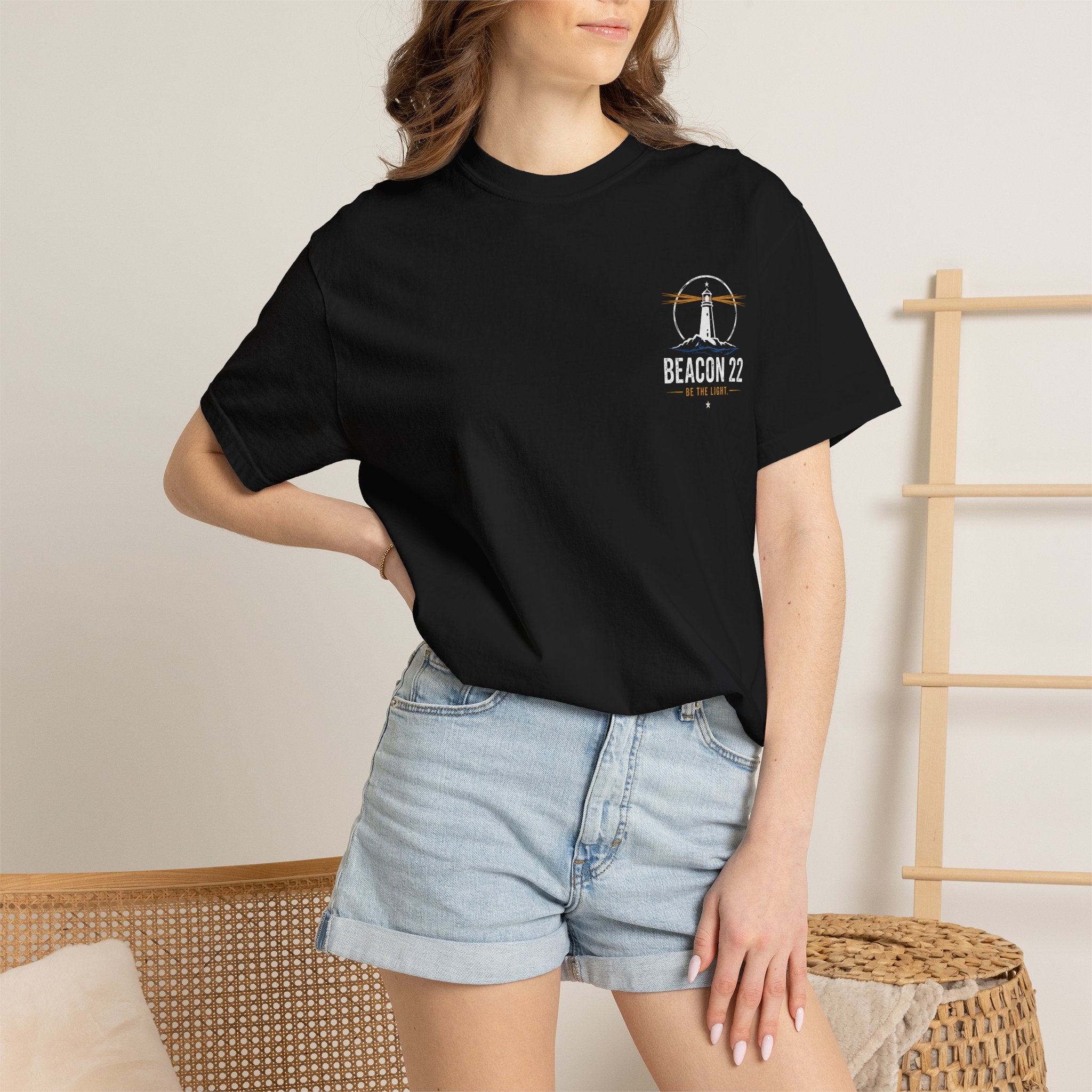 "Be the Light" Military Tribute Tee US Navy